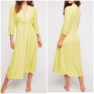 Free People Embroidered Fable Dress
